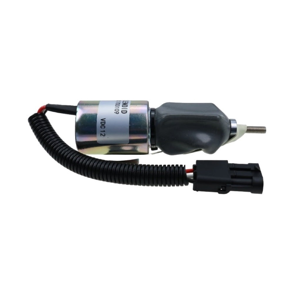 Aftermarket Woodward 1751ES-12E2UC3B1S1 1700-1508 12V Fuel Shutoff Solenoid compatible with Diesel Engine Generator Agricultural Equipment
